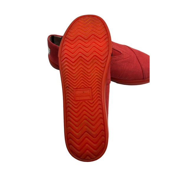 TOMS Alpargata Canvas Women's Raspberry Pink Casual Flats Size 6.5 - Picture 6 of 7